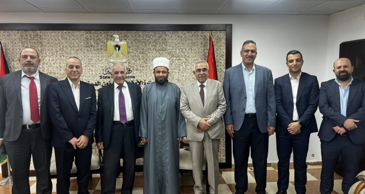 جمعية مدققي الحسابات تلتقي وزير الأوقاف وتبحث تعزيز التعاون المشترك
